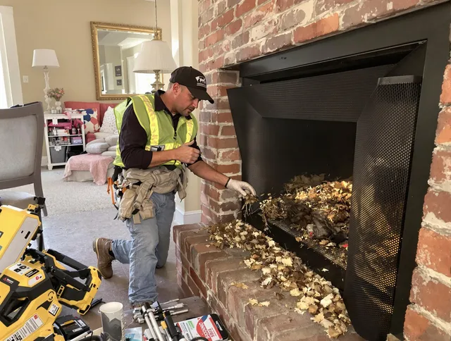 Safe screening installation by Garden Grove Chimney Sweep in Garden Grove, CA