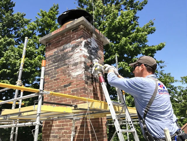 Structural chimney repair by Garden Grove Chimney Sweep in Garden Grove, CA