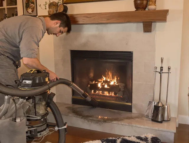 Routine fireplace upkeep by Garden Grove Chimney Sweep in Garden Grove, CA